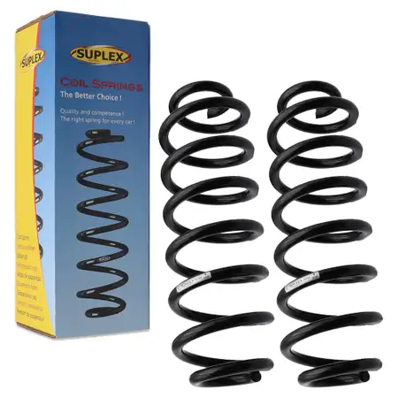2x SUPLEX Fahrwerksfeder f&uuml;r VW Passat B6 B7 SEAT Altea SKODA Superb 2 hinten 3C0511115AH