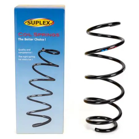 SUPLEX Fahrwerksfeder f&uuml;r VW Polo 9N_ SEAT Ibiza 3 SKODA Fabia 1 2 vorne 6Q0411105AE