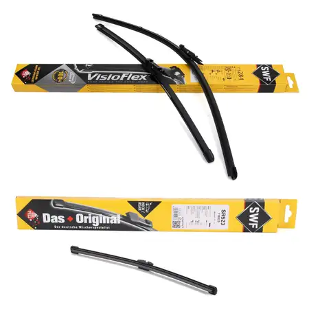 SWF 119284 + 119523 Windshield Wiper Blade Set for BMW 3 Series Touring (Front + Rear)