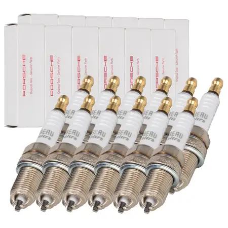 12x ORIGINAL Porsche Z&uuml;ndkerze 964 09.1989-09.1993 993 3.6 Carrera/RS 99917018390