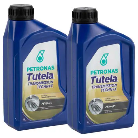 2L 2 Liter PETRONAS TUTELA TRANSMISSION TECHNYX 75W-85 Schaltgetriebe&ouml;l API GL-4 PLUS