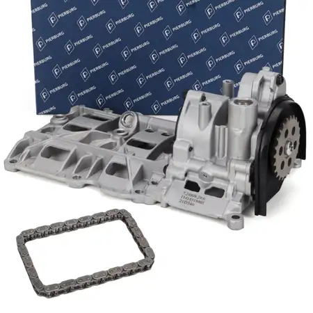 PIERBURG 7.24808.29.0 &Ouml;lpumpe + Steuerkette f&uuml;r BMW F20-22 E90-93 F30-34 F10/11 X1 X3 N47