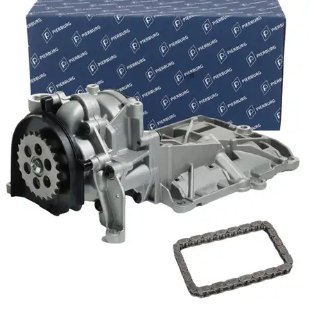 PIERBURG &Ouml;lpumpe + Steuerkette f&uuml;r BMW 1er E81-88 3er E90-93 5er E60 E61 X1 E84 X3 E83 N47