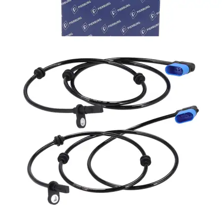 2x PIERBURG ABS wheel speed sensor for MERCEDES W176, W245, W246, C/X117 (rear) 2469057603