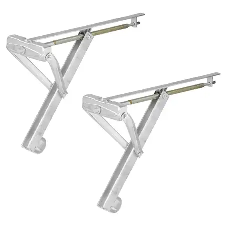 2x 800kg PROPLUS 361505 Ausdrehst&uuml;tze St&uuml;tzfu&szlig; Steckst&uuml;tze Wohnwagen Kurbelst&uuml;tzen