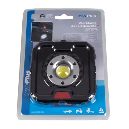PROPLUS 440060 LED Workshop Lamp Work Light with High Beam, 5W COB LED, 400 Lumens