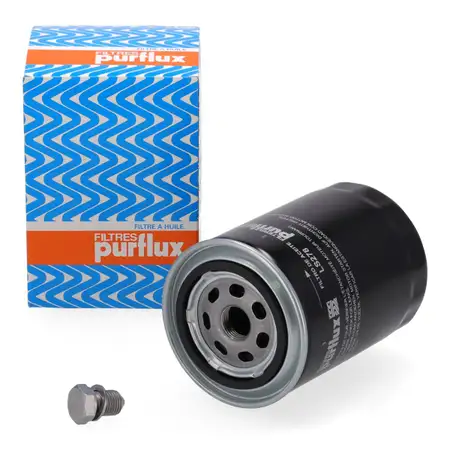 PURFLUX LS278 &Ouml;lfilter + N90813202 Schraube f&uuml;r VW Passat B5 A4 B5 A6 C5 1.9 TDI 90/110 PS