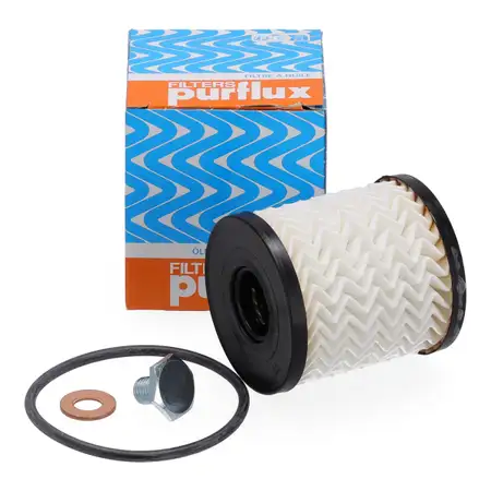 PURFLUX L358A &Ouml;lfilter + Schraube f&uuml;r PSA FIAT FORD LAND ROVER MITSUBISHI 2.0/2.2 DIESEL