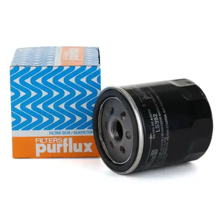 PURFLUX LS992 &Ouml;lfilter f&uuml;r VW Polo 5 A1 8X Ibiza 4 Fabia 3 Rapid 1.4 TDI 03L115561A