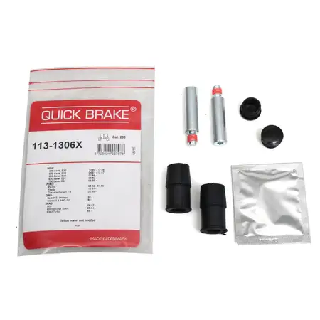 QUICK BRAKE 113-1306X F&uuml;hrungsh&uuml;lsensatz Bremssattel f&uuml;r VW AUDI SEAT SKODA BMW MB FORD