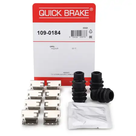 OJD 109-0184 Zubeh&ouml;rsatz Bremsbel&auml;ge f&uuml;r OPEL Insignia B ab VIN: M1000001 Vorderachse