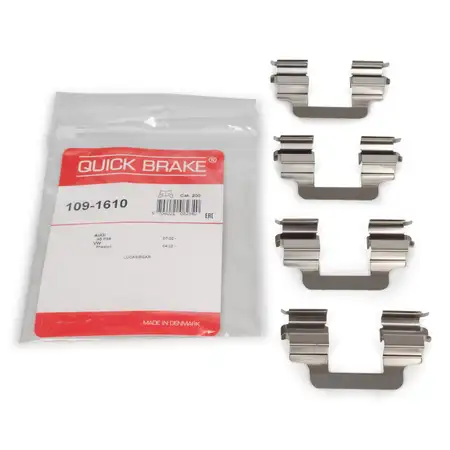 OJD 109-1610 Zubeh&ouml;rsatz Bremsbel&auml;ge f&uuml;r ALFA ROMEO AUDI PORSCHE SKODA VW hinten