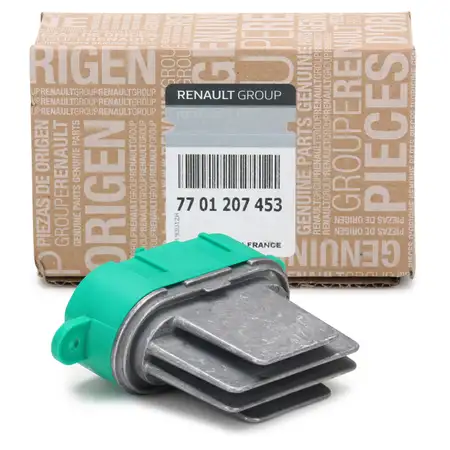 ORIGINAL RENAULT Vorwiderstand Widerstand Innenraumgebl&auml;se Espace 4 7701207453