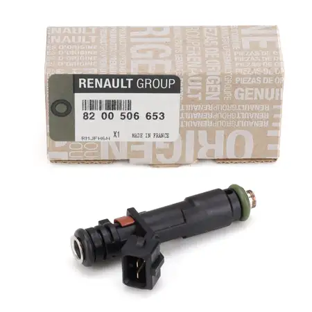 ORIGINAL RENAULT Einspritzventil Einspritzd&uuml;se Twingo 2 1.2 58 PS 2007-2014 8200506653