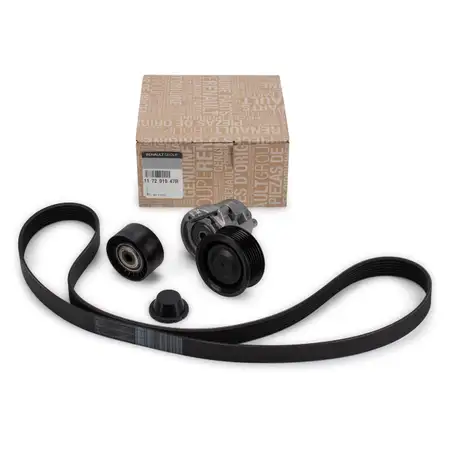 ORIGINAL RENAULT Keilrippenriemen Satz Twingo 3 0.9-1.0 TCe MIT Klima 117201947R