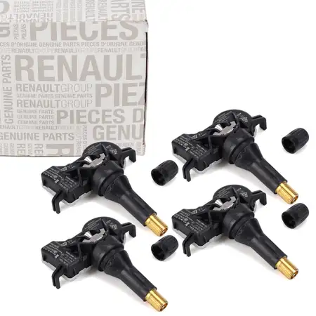 4x ORIGINAL Renault Reifendrucksensor Espace 5 Kadjar Megane Scenic 4 407004CB0B