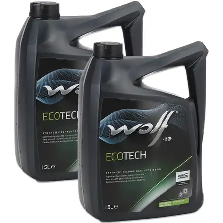 10L 10 Liter WOLF ECOTECH FLUID Automatikgetriebe&ouml;l f&uuml;r Doppelkupplungsgetriebe