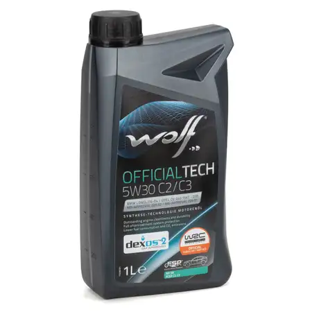 1L 1 Liter WOLF OFFICIALTECH 5W30 C2/C3 Motor&ouml;l f&uuml;r BMW LL-04 dexos2 229.51/52 505.00/01