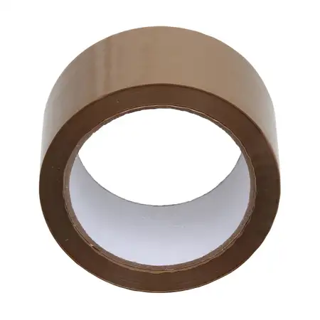 6 Rolls of Brown Packaging Tape, 50 mm x 66 m