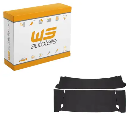 Motorraumd&auml;mmung D&auml;mmmatte f&uuml;r PORSCHE 911 2.0-3.3 1967-1990 2-tlg 91155689101