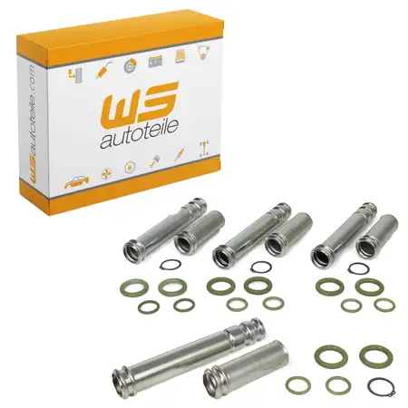 4x &Ouml;lleitung R&uuml;cklauf Reparaturrohr f&uuml;r PORSCHE 911 964 993 914 /6 93010704001