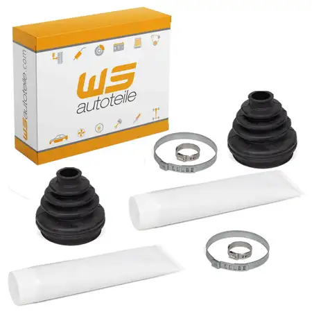 2x Achsmanschette Satz f&uuml;r PORSCHE 996 997 vorne RADSEITIG 99634929100