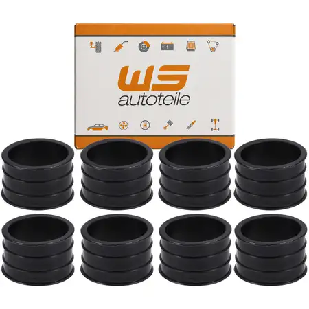 8x Verbindungsmuffe Ansaugstutzen f&uuml;r PORSCHE 911 2.7 3.0 3.3 1978-1983 928 92811015801