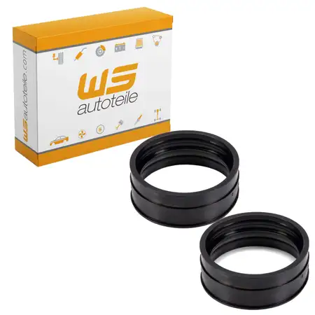 2x Verbindungsmuffe Ansaugstutzen f&uuml;r PORSCHE 964 3.6 Carrera 993 L-Jetronic 96411068604