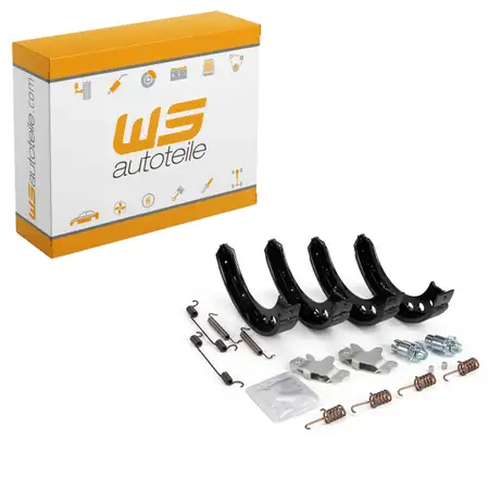 Bremsbacken + Zubeh&ouml;r Satz f&uuml;r PORSCHE 996 3.4/3.6 Carrera + 3.6 GT3 / Turbo / GT2 hinten