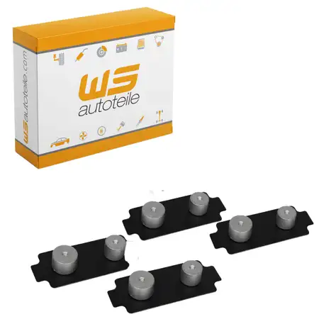 4x Bremstr&auml;gerplatte 36/40mm f&uuml;r PORSCHE Boxster Cayman (986 987) vorne 99635108802