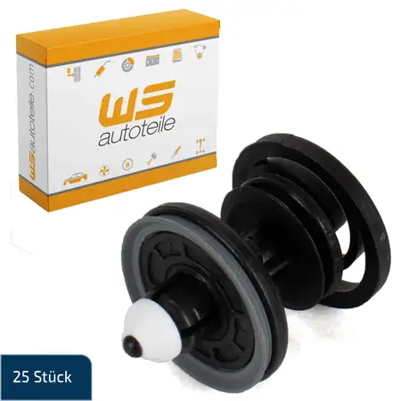 25x Clip Halteclip T&uuml;rverkleidung f&uuml;r PORSCHE 997 Boxster Cayman 987 Cayenne 95555524300