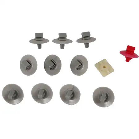 Clipsatz Klammern Satz Zierleisten f&uuml;r OPEL Vivaro A X83 ab 08.2001 93160023