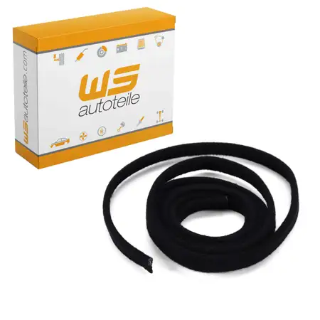 Dichtung Schiebedach Velvetleiste f&uuml;r PORSCHE 911 964 993 Coupe vorne 91156419100