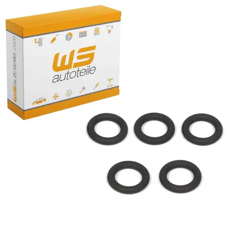 5x O-Ring &Ouml;lversorgungsleitung f&uuml;r PORSCHE 911 Cayenne Macan Panamera 970 99970760340