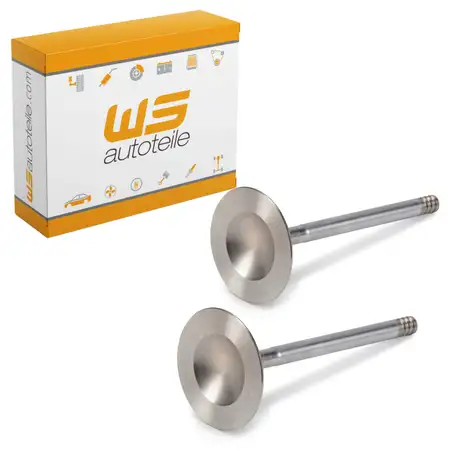 2x Einlassventil &Oslash; 49mm f&uuml;r PORSCHE 993 Carrera + Turbo / GT2 99310540902