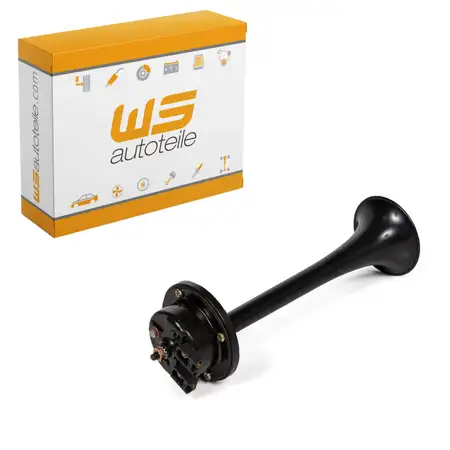 Fanfare Hupe Signalhorn TIEFTON f&uuml;r PORSCHE 911 ab 1970 + 964 + 928 91163510221