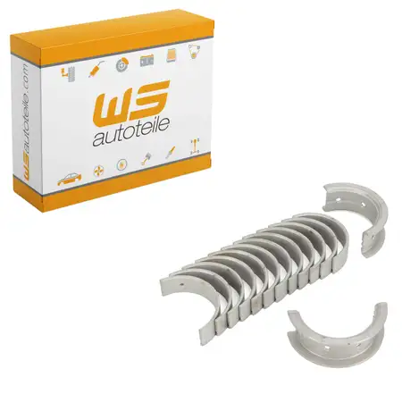 Kurbelwellenlager Satz TD / 0,50 Halteno f&uuml;r PORSCHE 911 2.0-2.7 ab 1969 914 91110190145