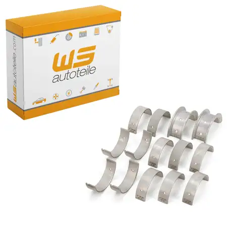 Kurbelwellenlager Satz - 0,25 / + 0,50 Lager -8 f&uuml;r PORSCHE 911 2.0-2.7 914 91110190168