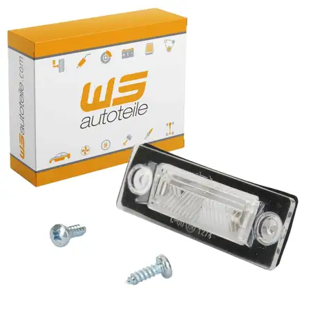 Kennzeichenleuchte f&uuml;r VW Caddy 3 Golf Plus Passat B6 Touran Transporter T5 SKODA Superb 1