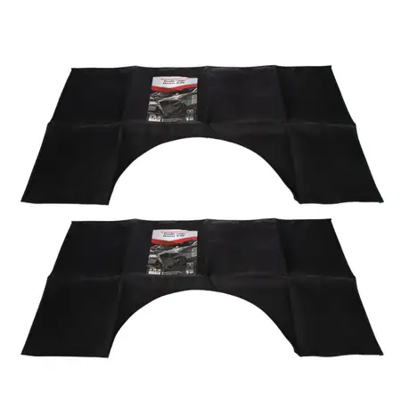 2x Kotfl&uuml;gelschoner Schoner Abdeckplane Karosserie Schutz magnetisch UNIVERSAL110x63 cm