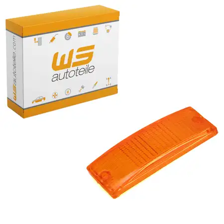 Blinker Blinkerglas Sto&szlig;stange ORANGE f&uuml;r PORSCHE 911 1974-1990 vorne 91163191400