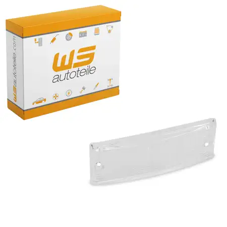 Blinker Blinkerglas Sto&szlig;stange WEISS f&uuml;r PORSCHE 911 2.7-3.3 1974-1990 vorne 91163191400