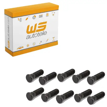 10x Radbolzen 45MM f&uuml;r PORSCHE 993 3.6 / 3.8 Carrera / RS hinten 99333167101