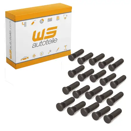 20x Radbolzen f&uuml;r PORSCHE 911 2.7 / S Carrera + 912 1.6 vorne + hinten PCG33167100