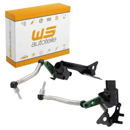 2x Niveausensor Luftfederung f&uuml;r AUDI Q5 (8RB) 1BL PORSCHE Macan (95B) bis 2018 vorne