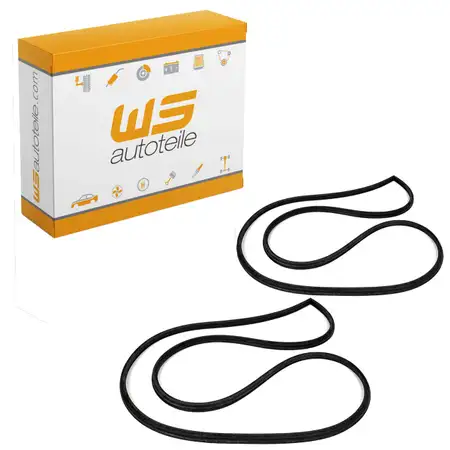 2x T&uuml;rdichtung T&uuml;rrahmendichtung f&uuml;r PORSCHE 911 964 993 912 links + rechts 91153109503