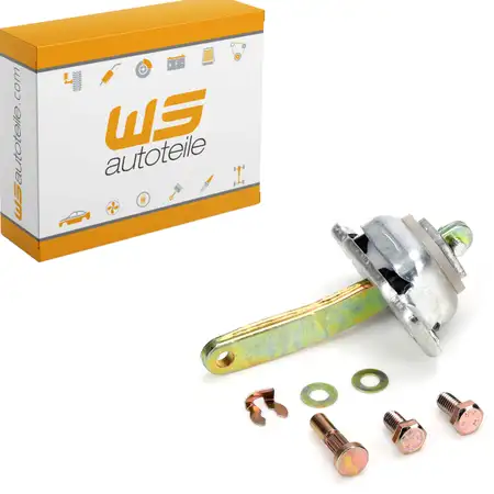 T&uuml;rfeststeller + Bolzen + Sicherungsblech f&uuml;r PORSCHE 911 ab 970 91153195700