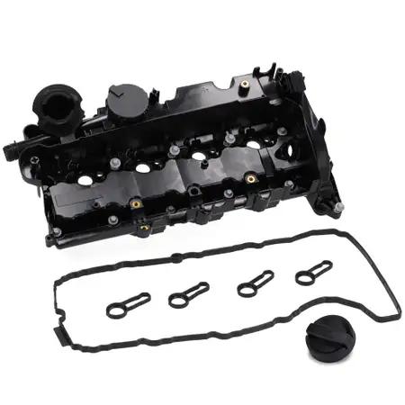 Ventildeckel + Dichtung + Deckel f&uuml;r BMW 1er E81-88 3er E90-93 5er E60 E61 X3 E83 N47