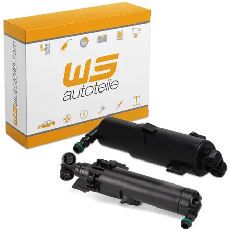 2x Waschwasserd&uuml;se Spritzd&uuml;se Teleskopd&uuml;se Scheinwerfer f&uuml;r AUDI A4 8K B8 bis Fgst.