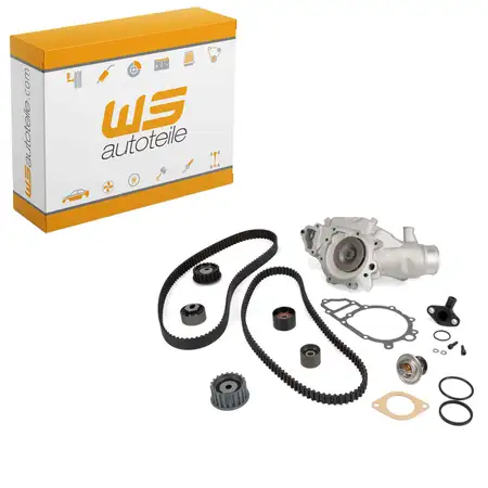 Zahnriemensatz + Wasserpumpe + Thermostat f&uuml;r PORSCHE 944 3.0 S2 968 3.0